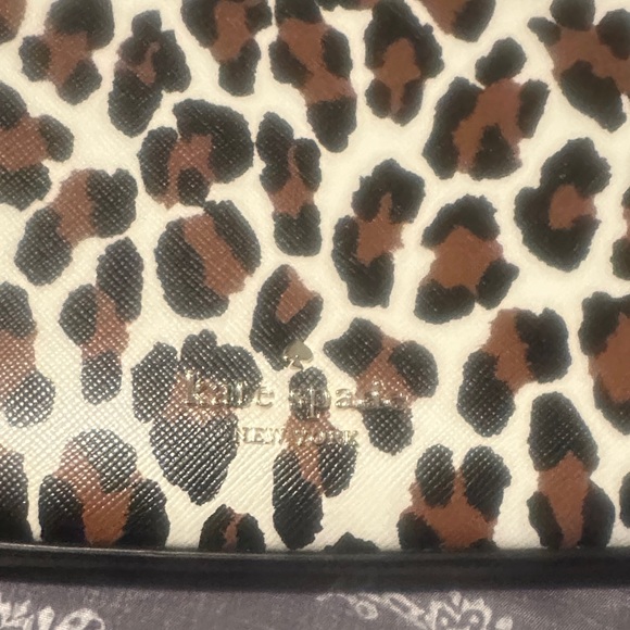Kate Spade Brown and Black/Brown Leopard Design Bag. - Picture 3 of 7